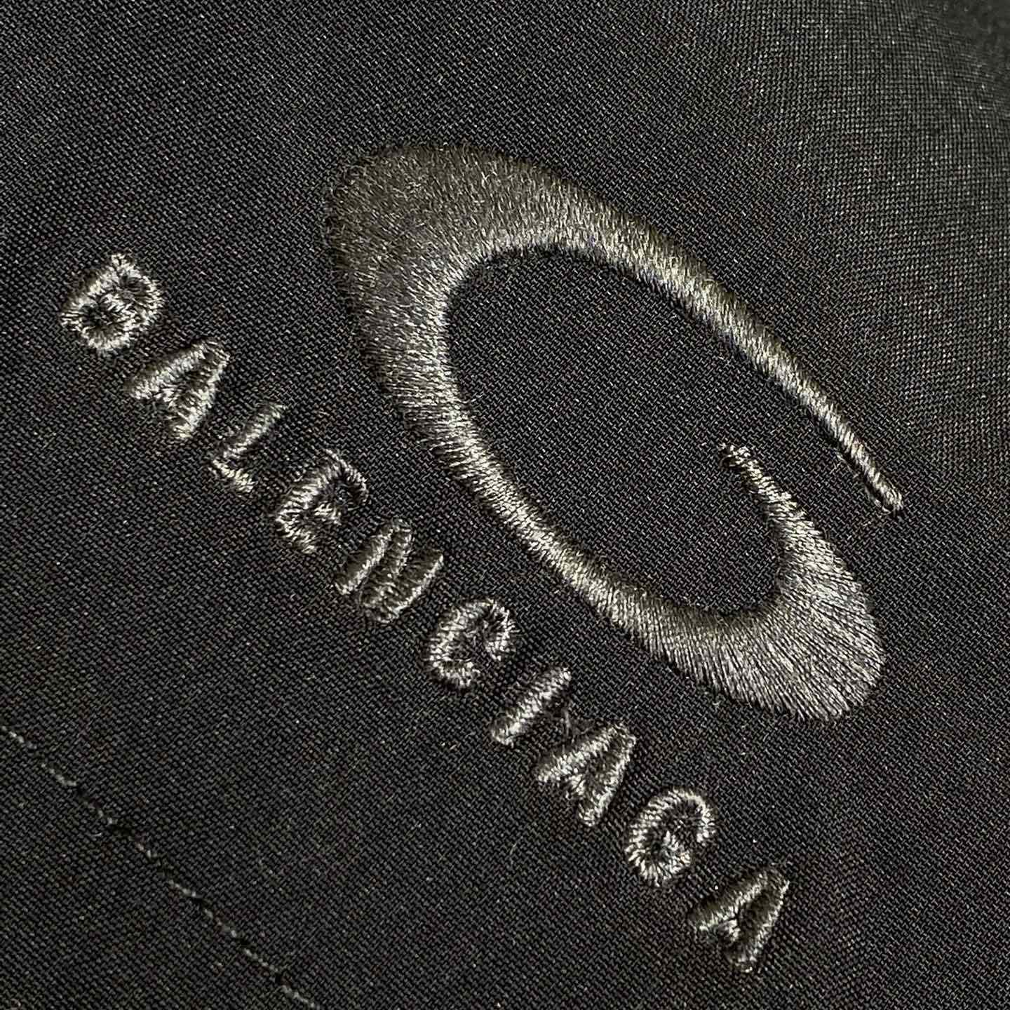 Balenciaga Loop Sports Icon Large Tracksuit Jacket In Black And Grey  - DesignerGu