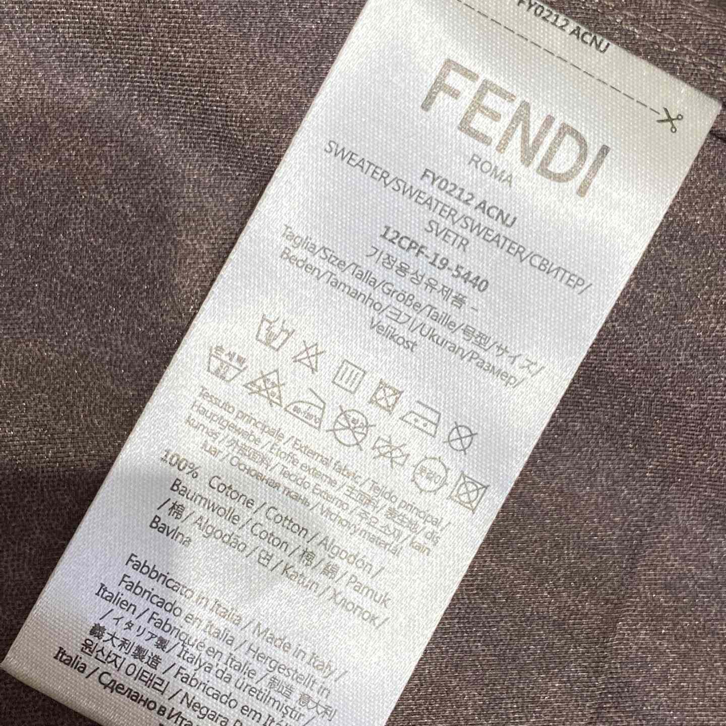 Fendi Brown Silk Short - DesignerGu