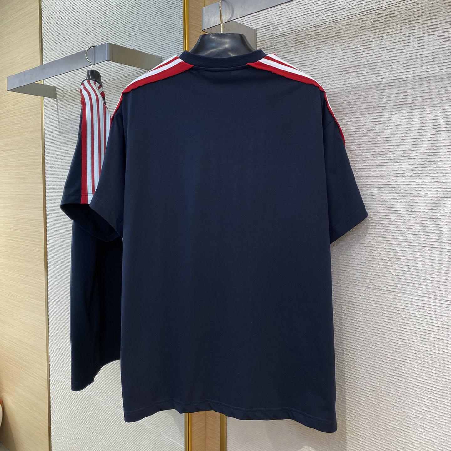 Balenciaga Unity Sports Icon T-Shirt Oversized In Faded Black - DesignerGu