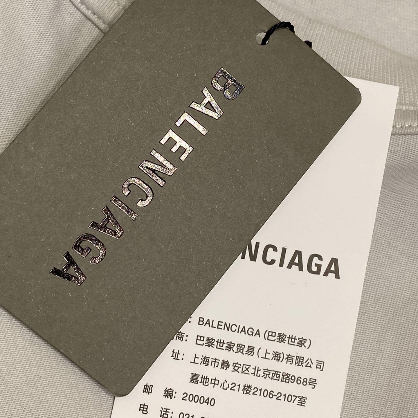 Balenciaga Unity Sports Icon T-Shirt Oversized In Faded Black - DesignerGu