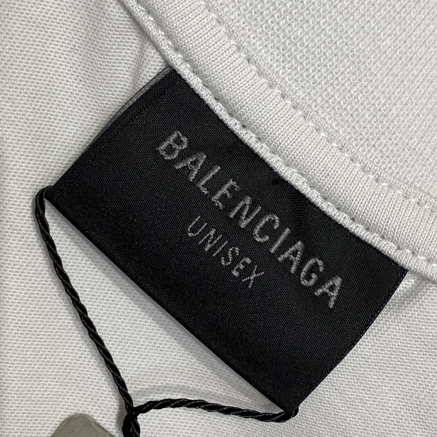 Balenciaga Unity Sports Icon T-Shirt Oversized In Faded Black - DesignerGu