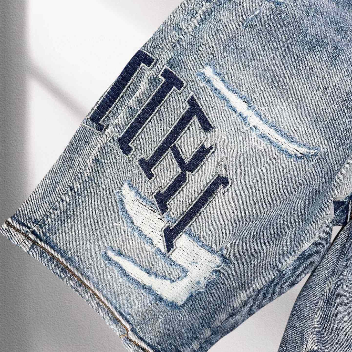 Amiri Denim Shorts     8008 - DesignerGu