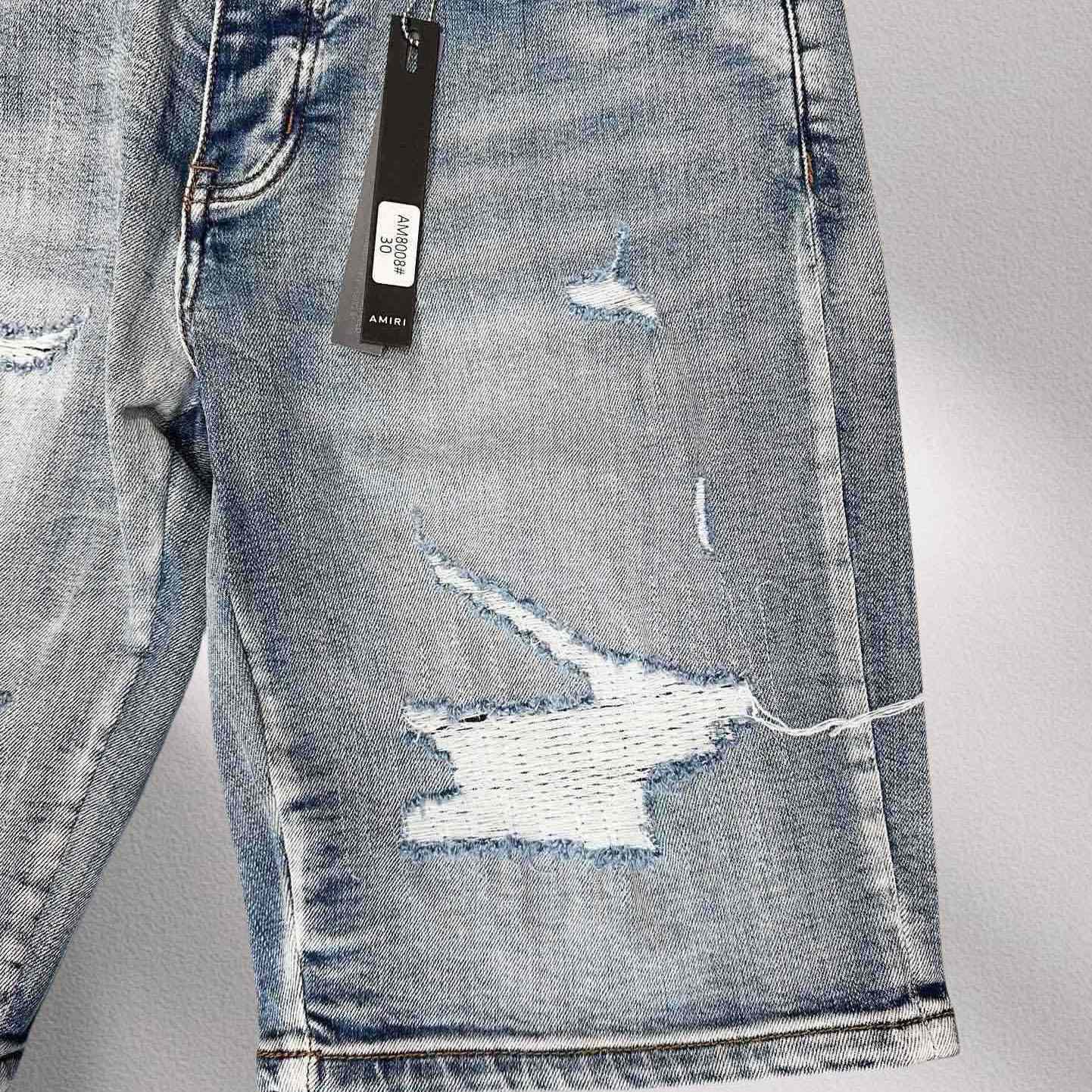 Amiri Denim Shorts     8008 - DesignerGu