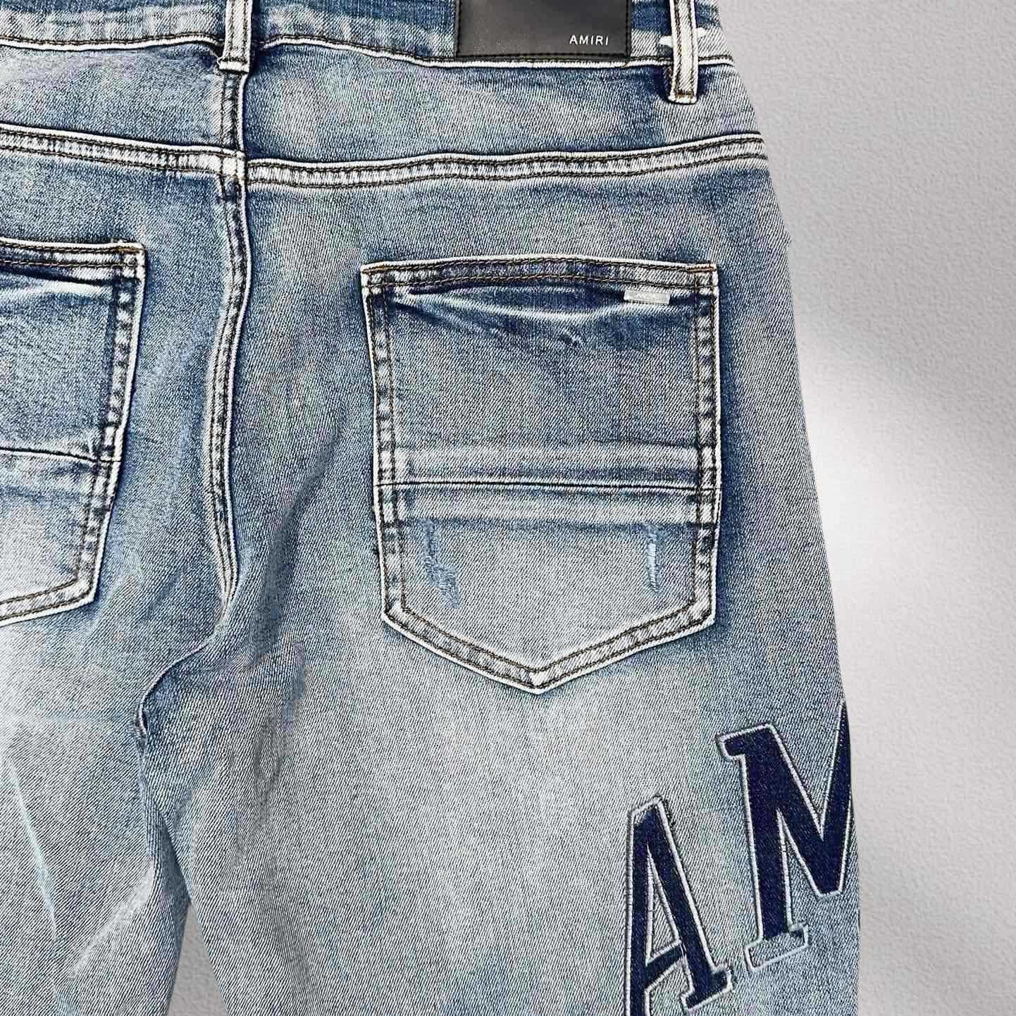 Amiri Denim Shorts     8008 - DesignerGu