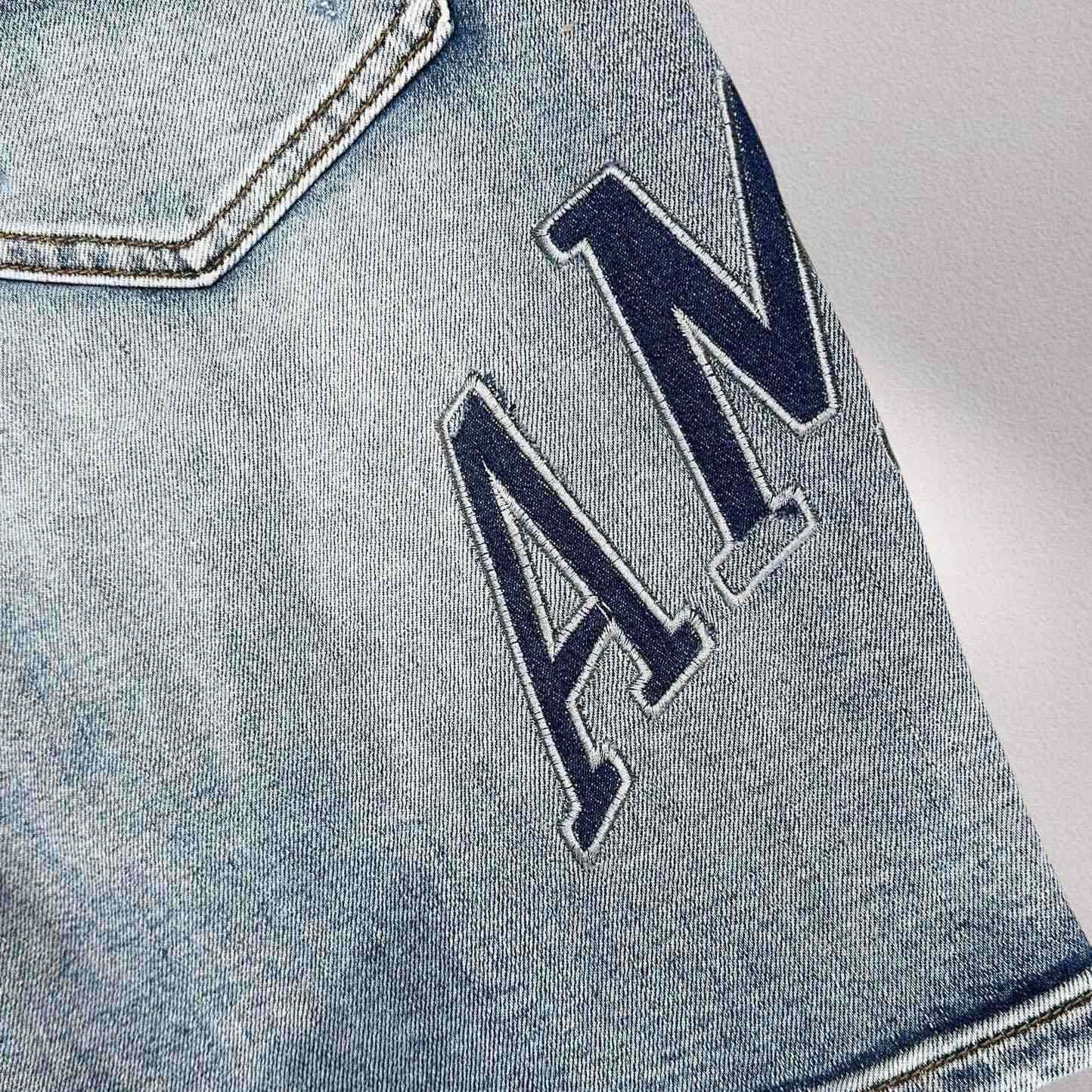 Amiri Denim Shorts     8008 - DesignerGu