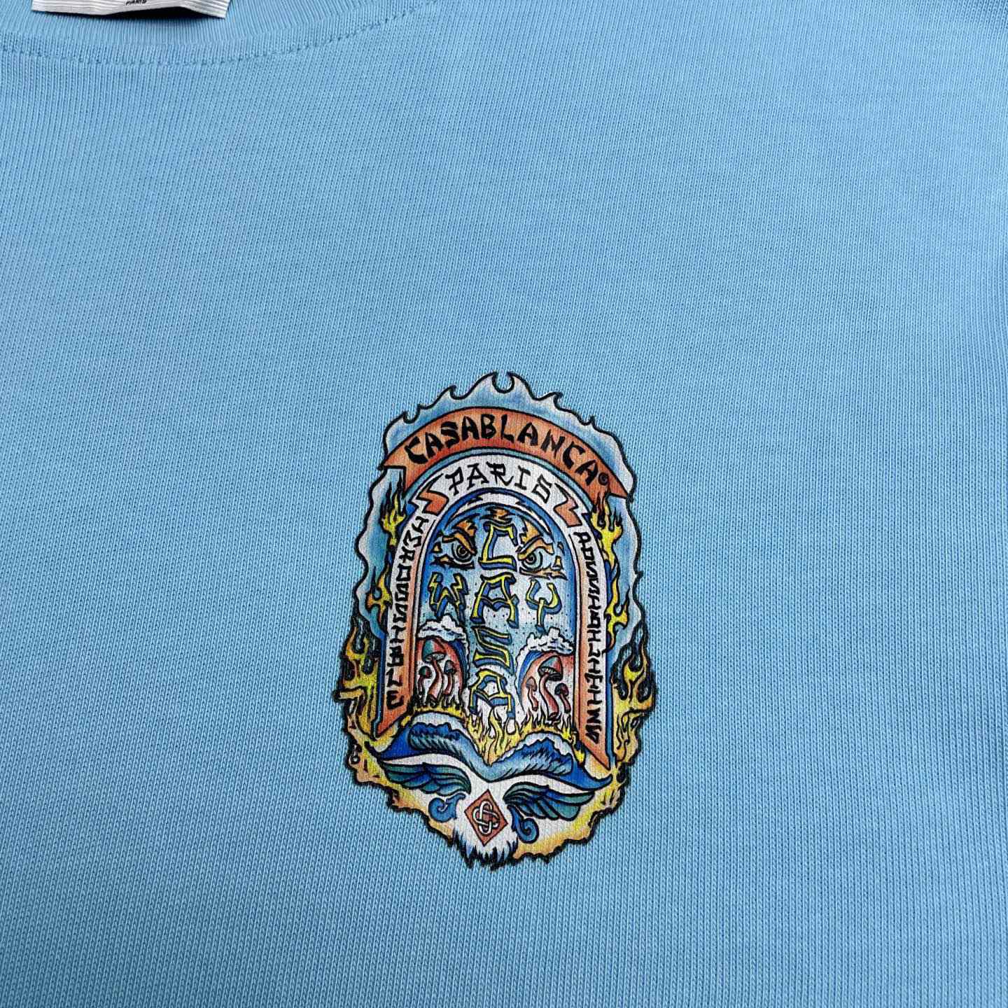 Casablanca Casa Way Skate Printed T-shirt   C981 - DesignerGu
