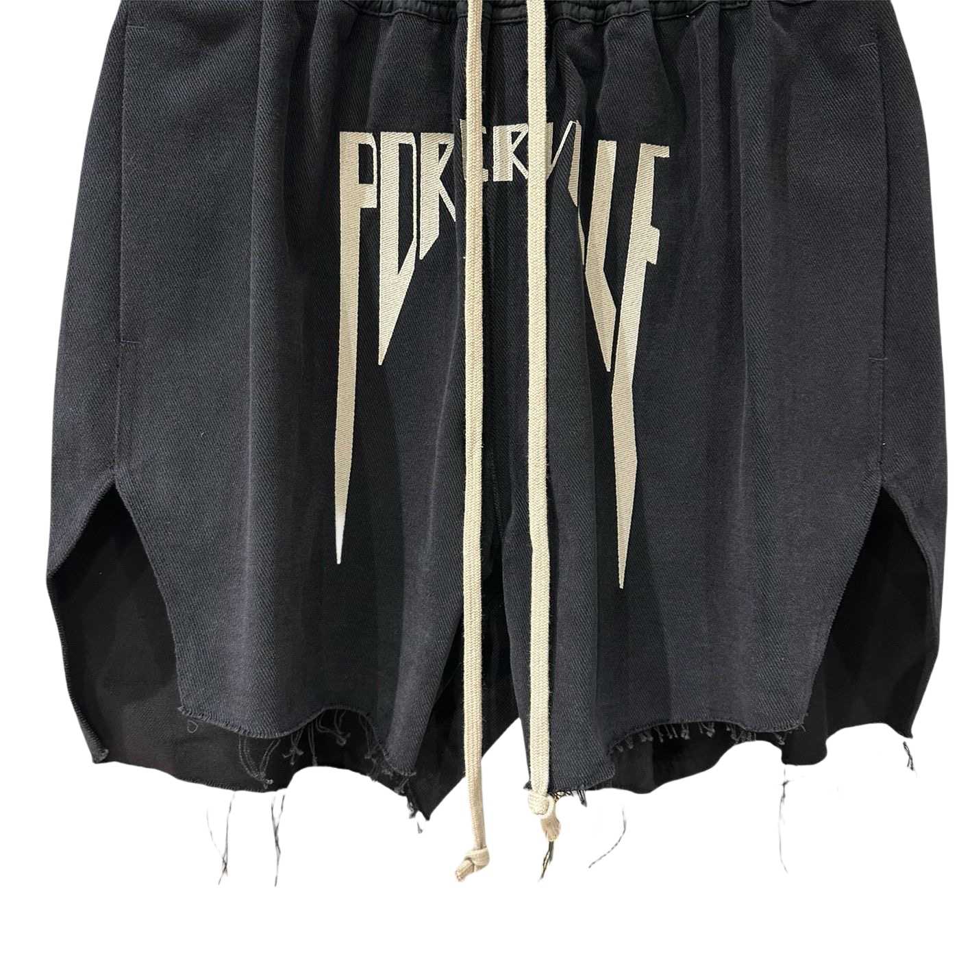Rick Owens Embroidered Shorts - DesignerGu