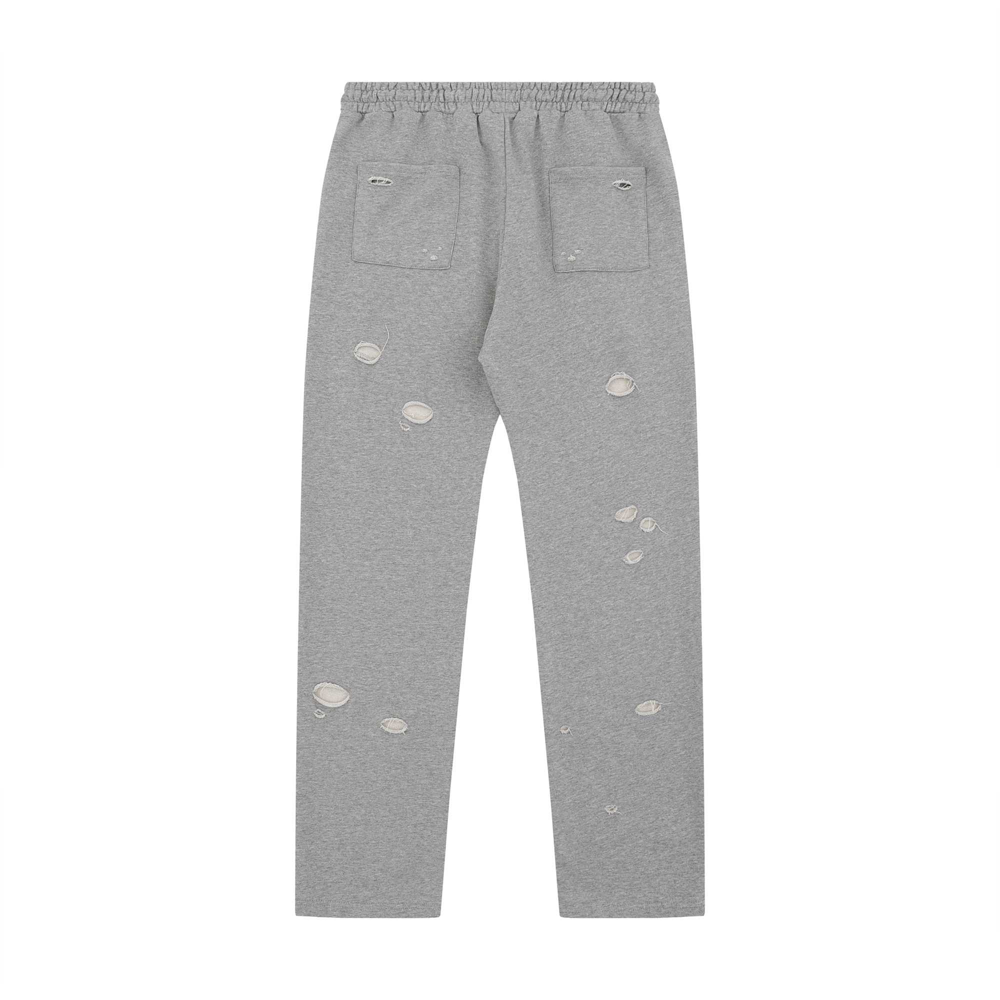 Lost SDHWS Double Layered Logo Sweatpants Heather Grey - DesignerGu