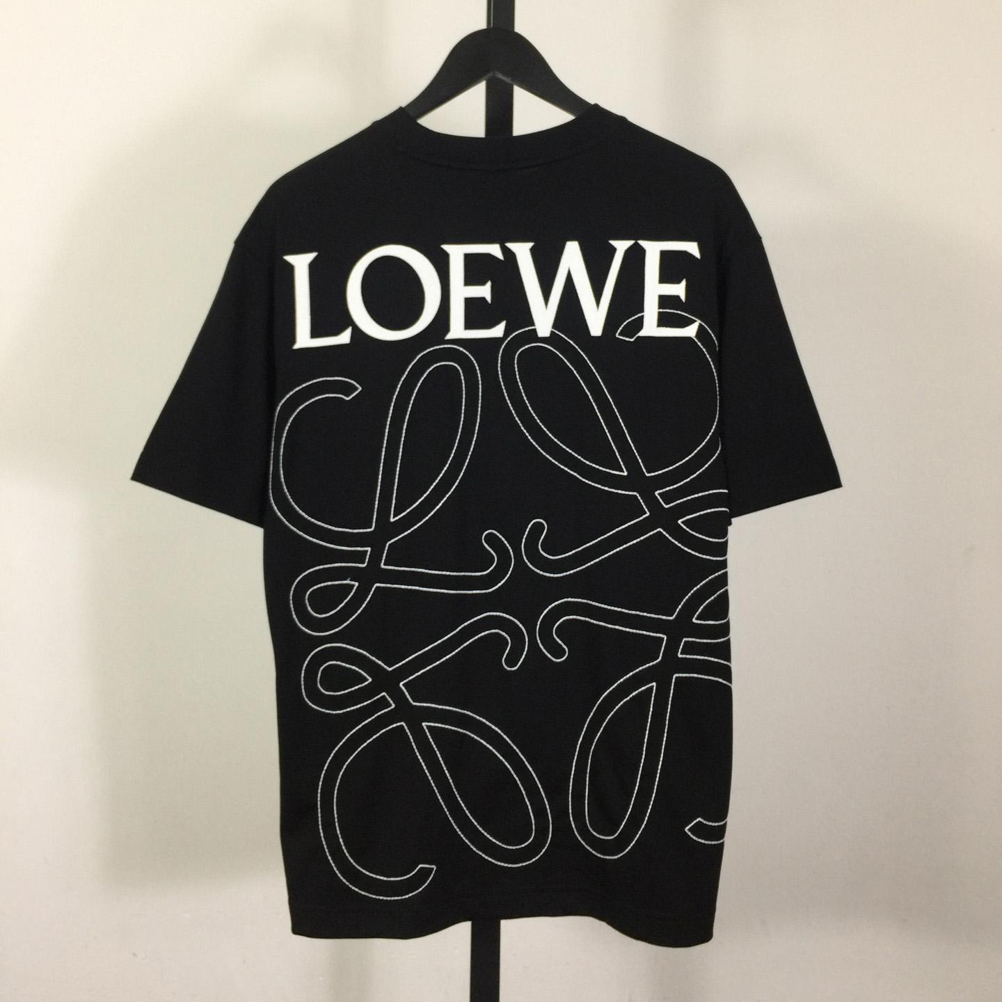 Loewe Loose Fit T-shirt In Cotton - DesignerGu