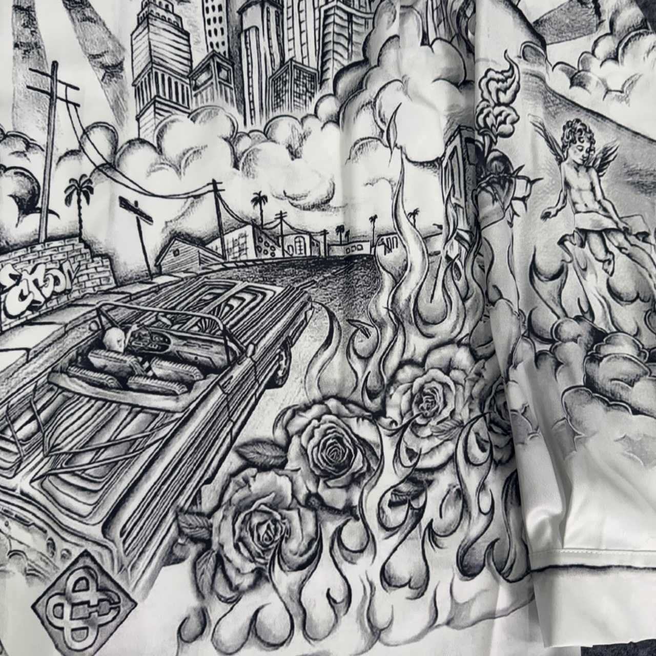 Casablanca Graphic-print Shirt - DesignerGu