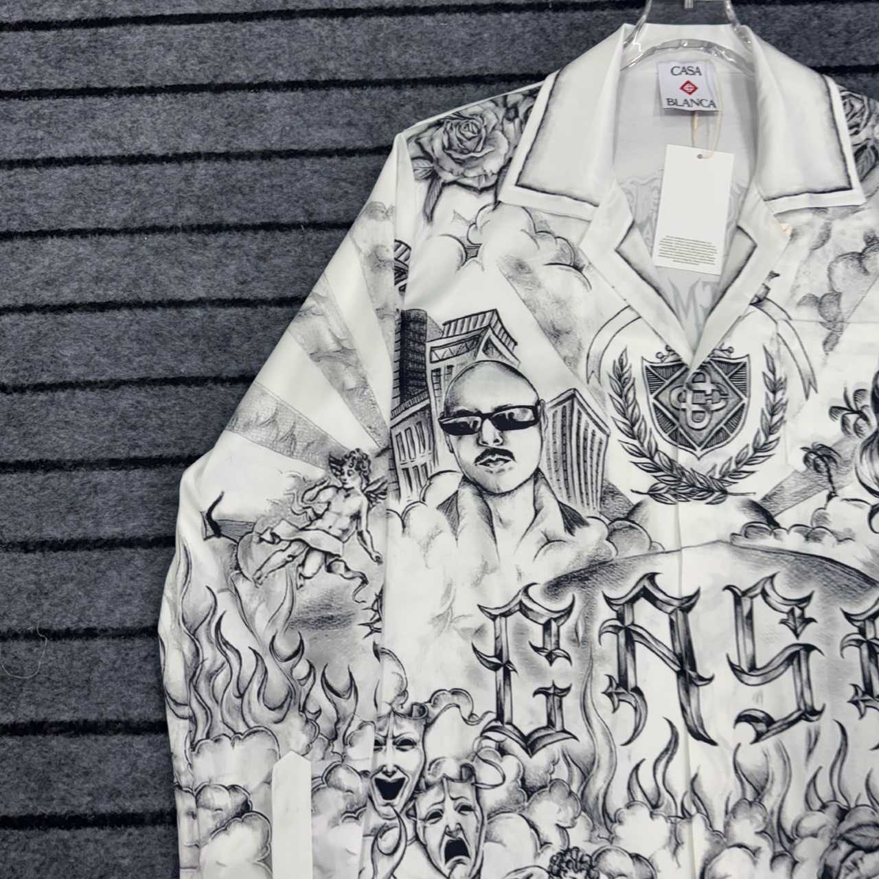 Casablanca Graphic-print Shirt - DesignerGu
