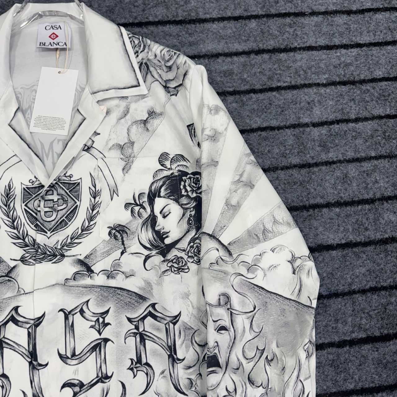 Casablanca Graphic-print Shirt - DesignerGu