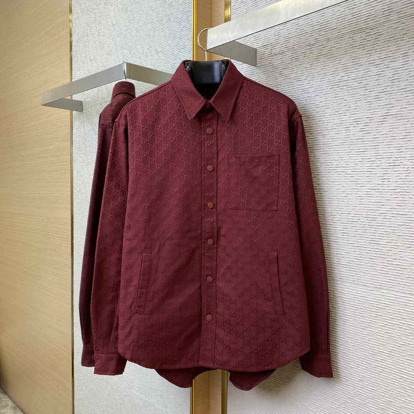 Gucci GG Canvas Shirt - DesignerGu