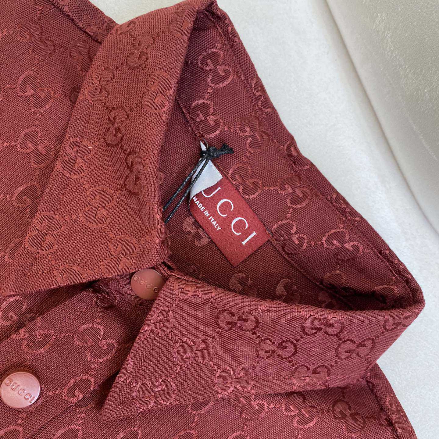 Gucci GG Canvas Shirt - DesignerGu