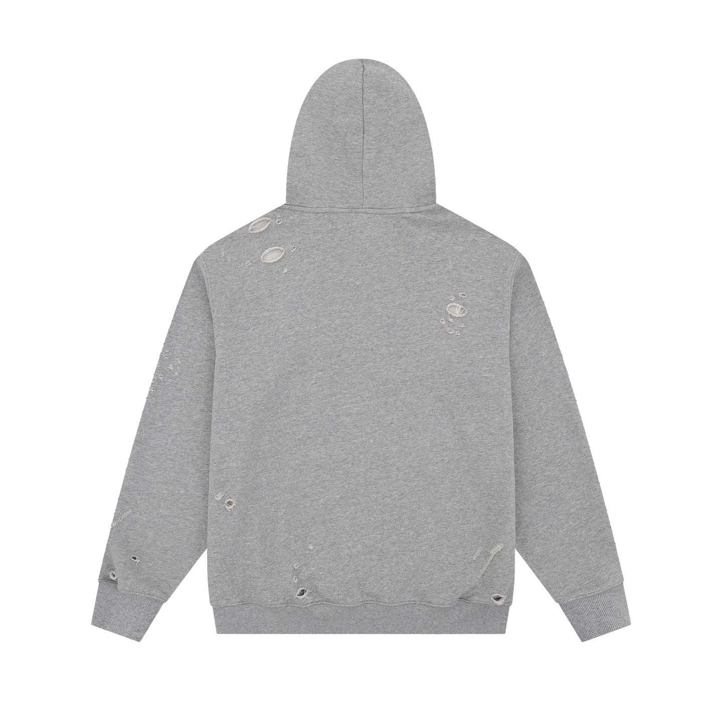 LostShdws OG Logo Hoodie Heather Grey - DesignerGu