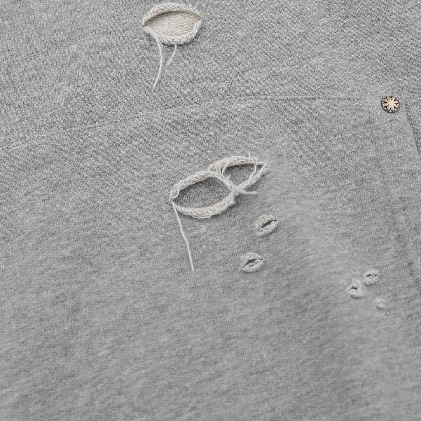 LostShdws OG Logo Hoodie Heather Grey - DesignerGu