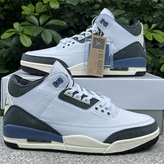 A Ma Maniére x Air Jordan 3 OG SP “Diffused Blue”   HV8571-100  - DesignerGu