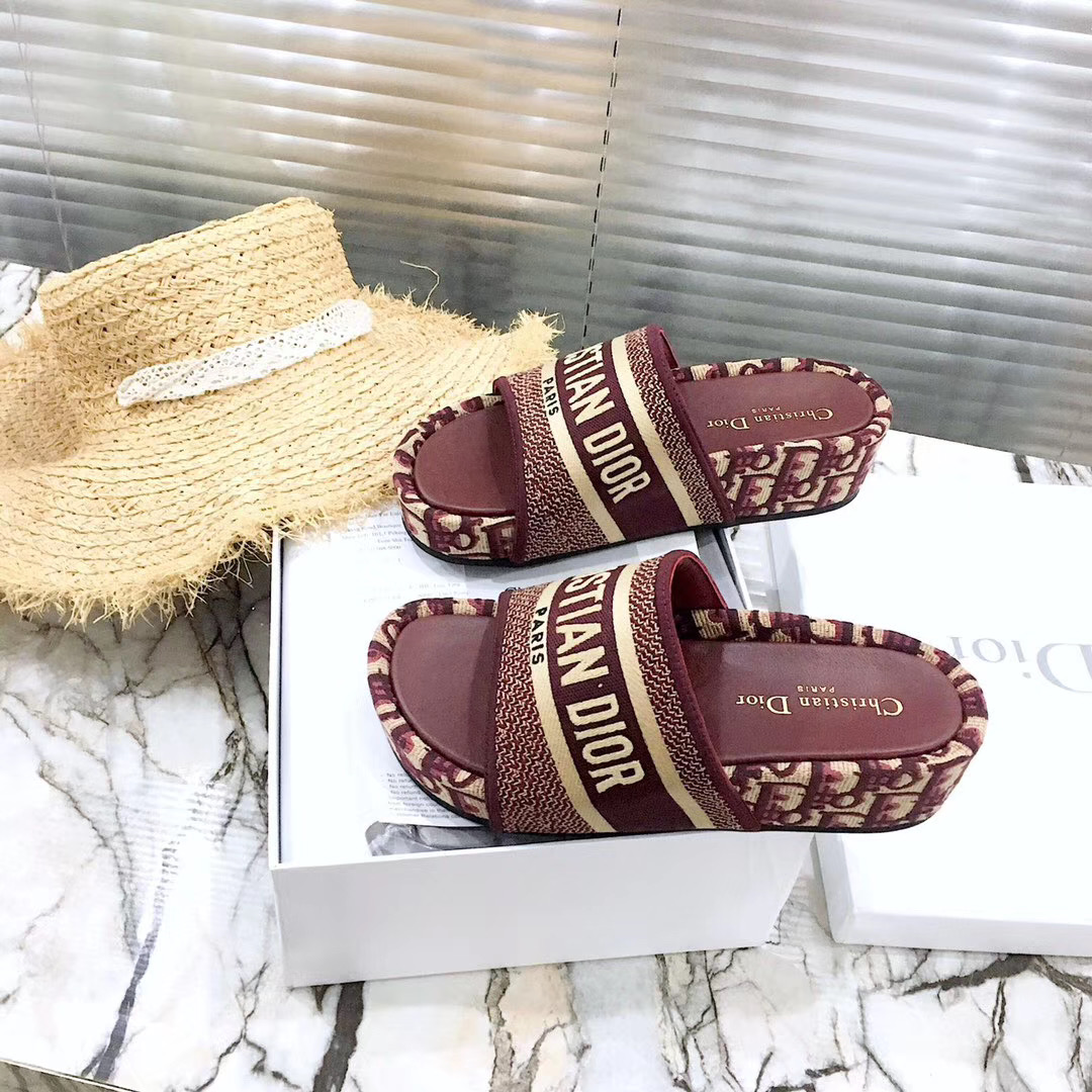 Dior Christian Dior Platform & Wedge Sandals - 
