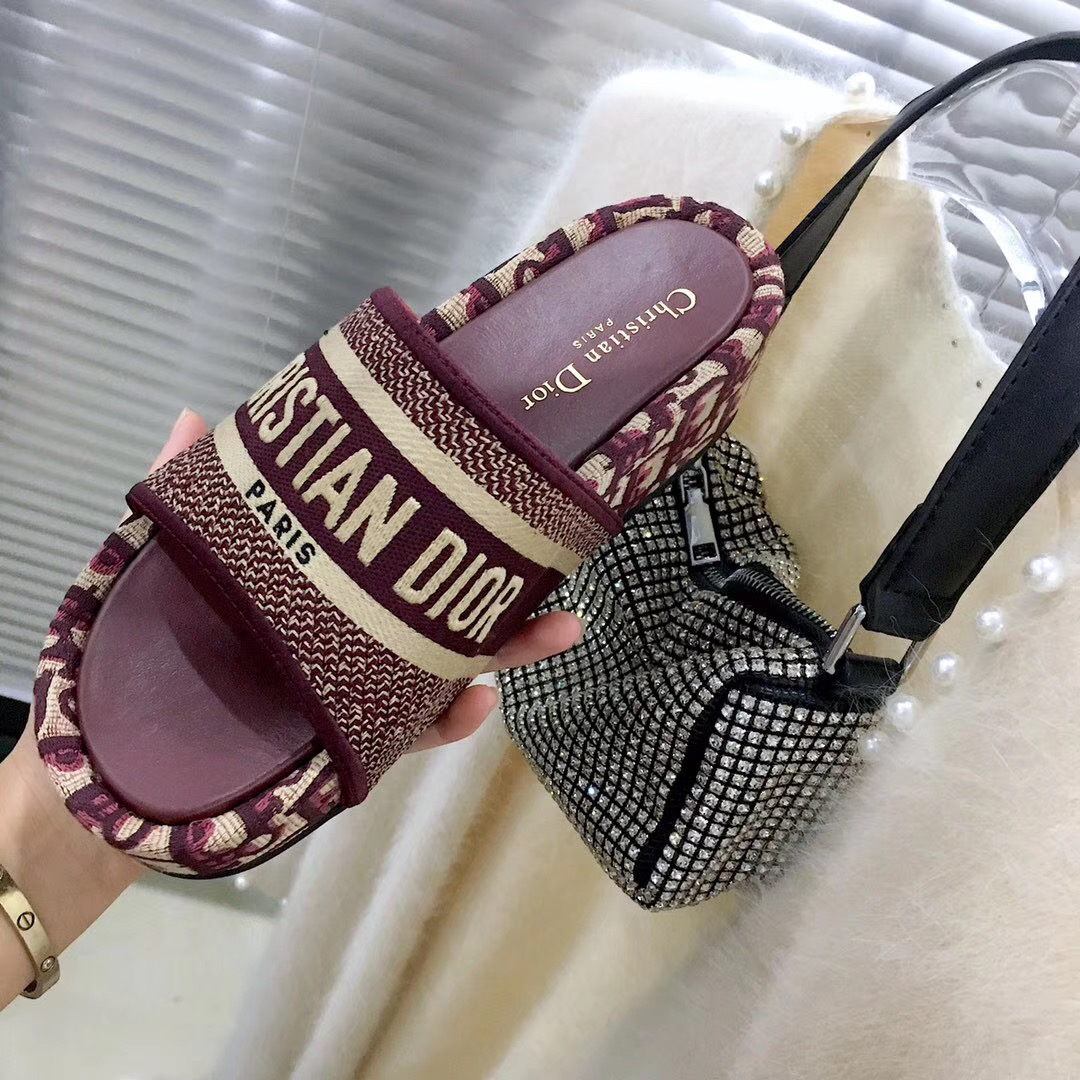 Dior Christian Dior Platform & Wedge Sandals - 