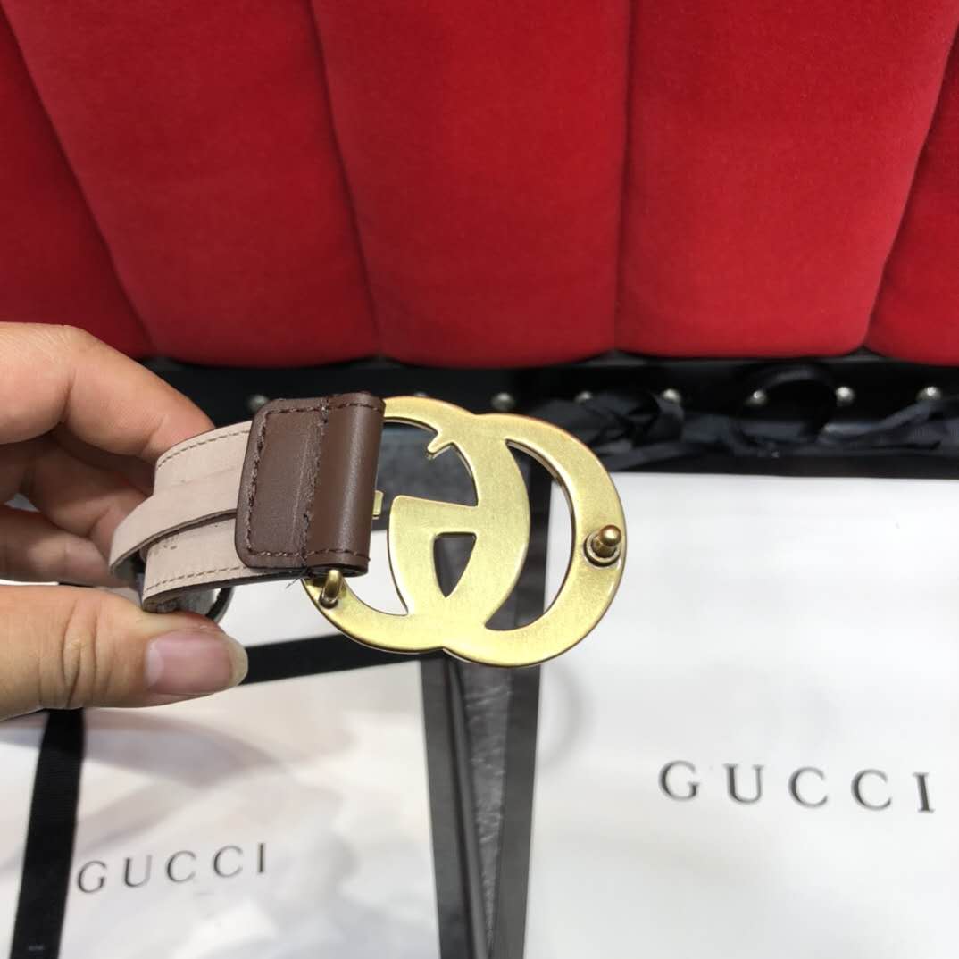 Gucci GG Belt With Double G Buckle - 