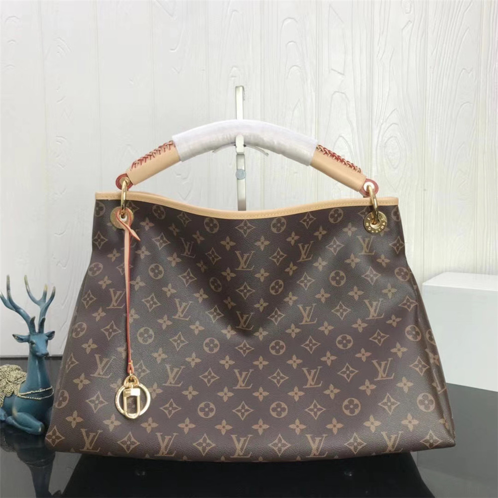 Louis Vuitton Monogram Handbag In Brown  - DesignerGu