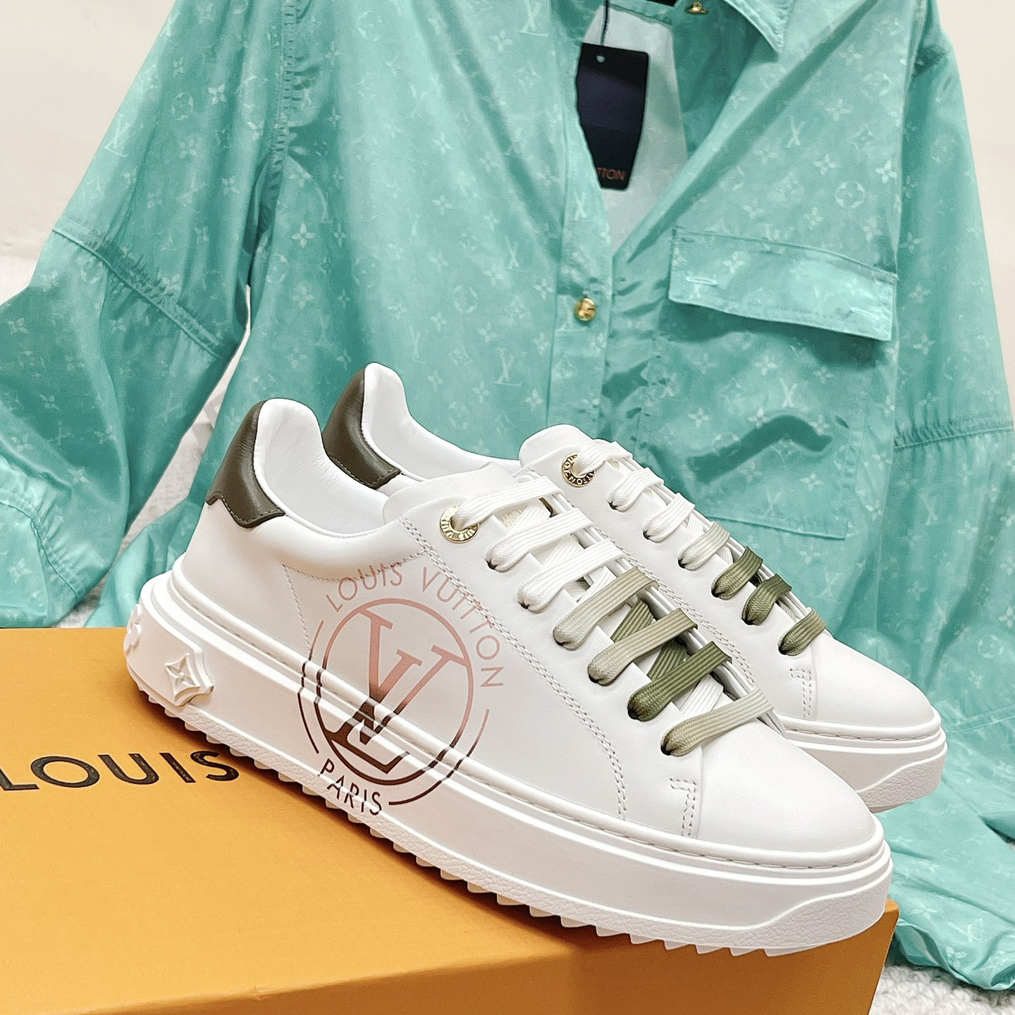 Louis Vuitton Time Out Sneaker - DesignerGu