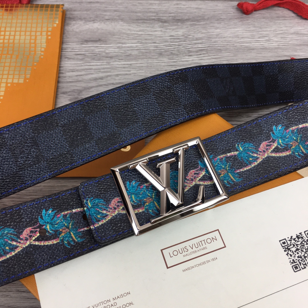 Louis Vuitton Shape 40MM Reversible Belt - 