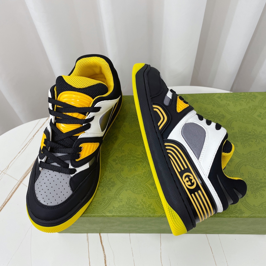 Gucci  Basket Sneaker With Lnterlocking G  - 