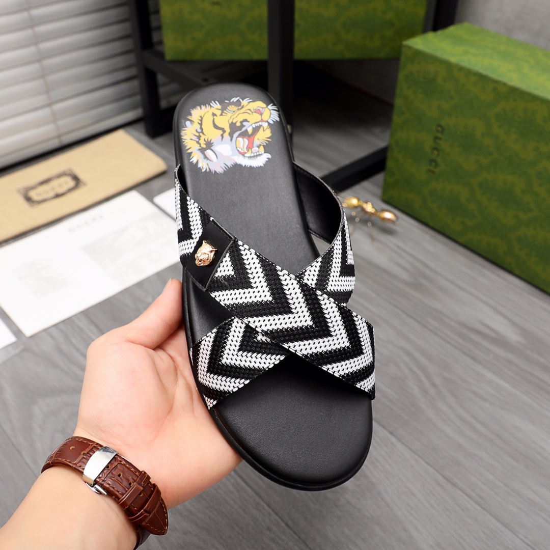 Gucci Web Slide Sandal - 