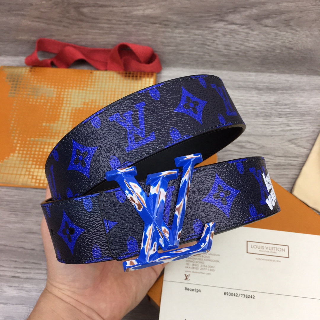 Louis Vuitton Gradient Shape 40MM Reversible Belt - 