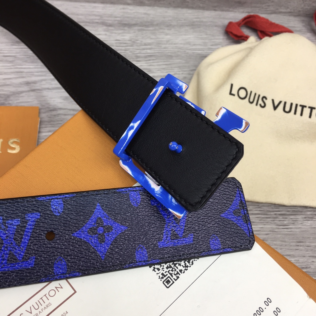 Louis Vuitton Gradient Shape 40MM Reversible Belt - 