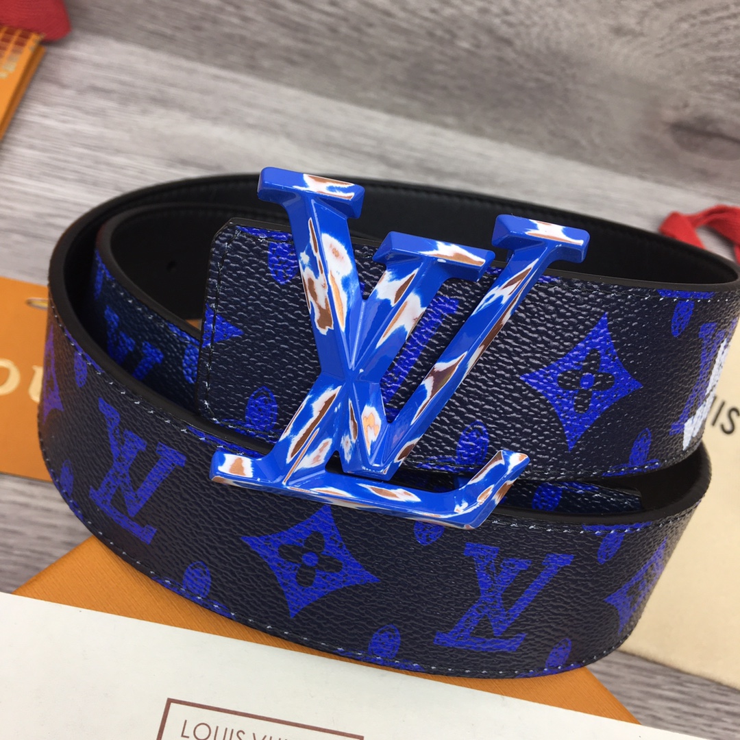 Louis Vuitton Gradient Shape 40MM Reversible Belt - 