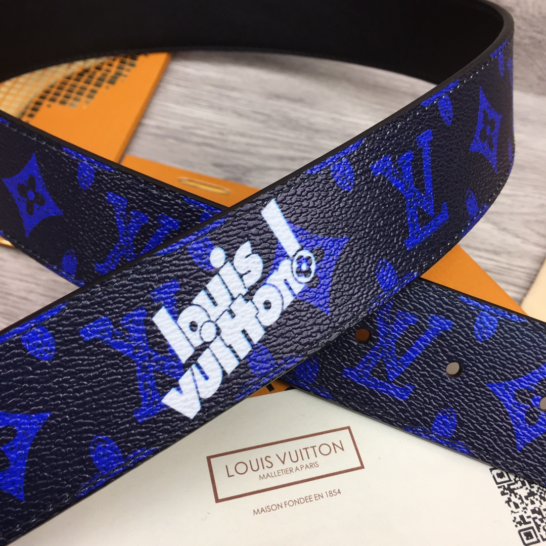 Louis Vuitton Gradient Shape 40MM Reversible Belt - 