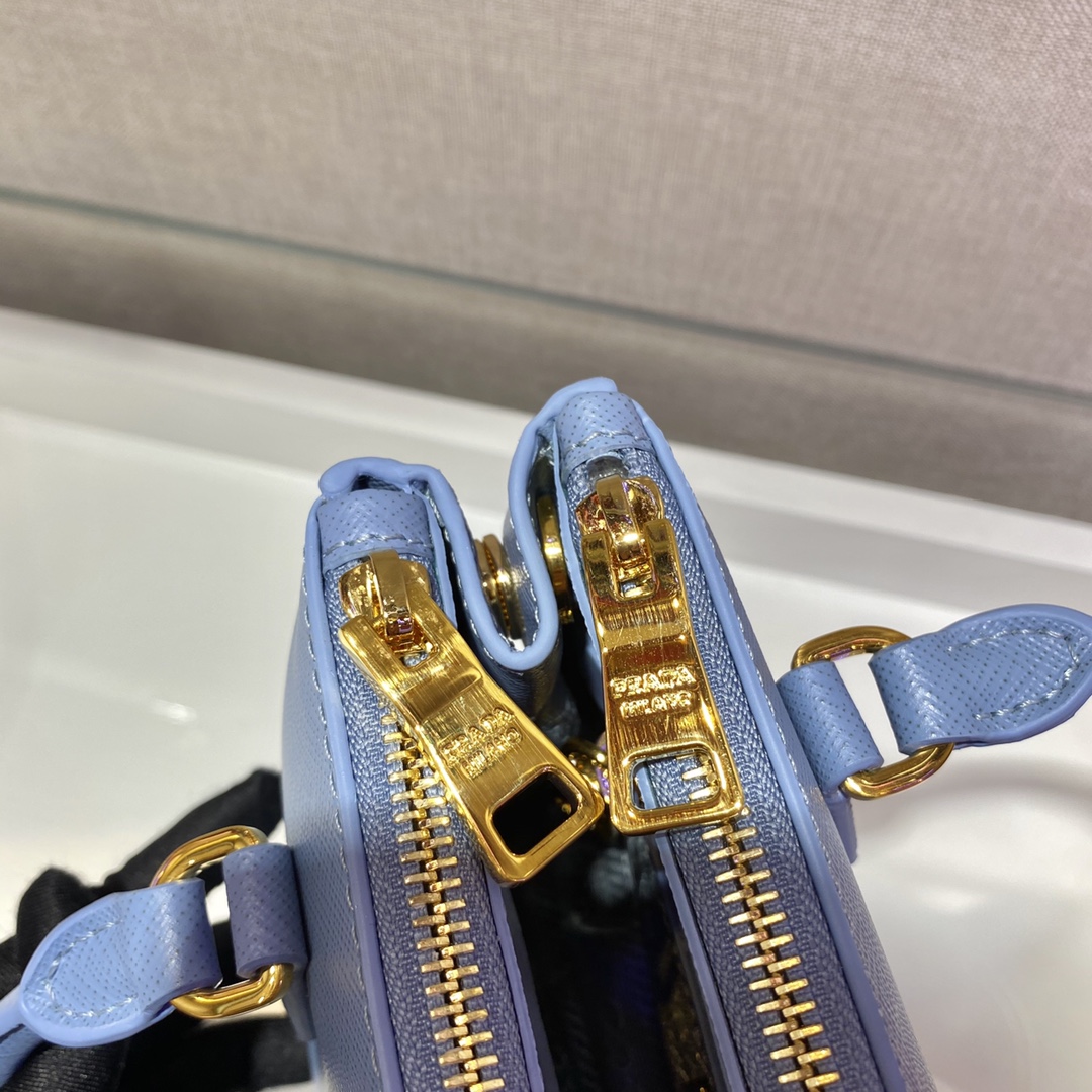 Prada Galleria Saffiano Leather Micro-Bag(20-14.5-9.5cm)   1BA906 - DesignerGu