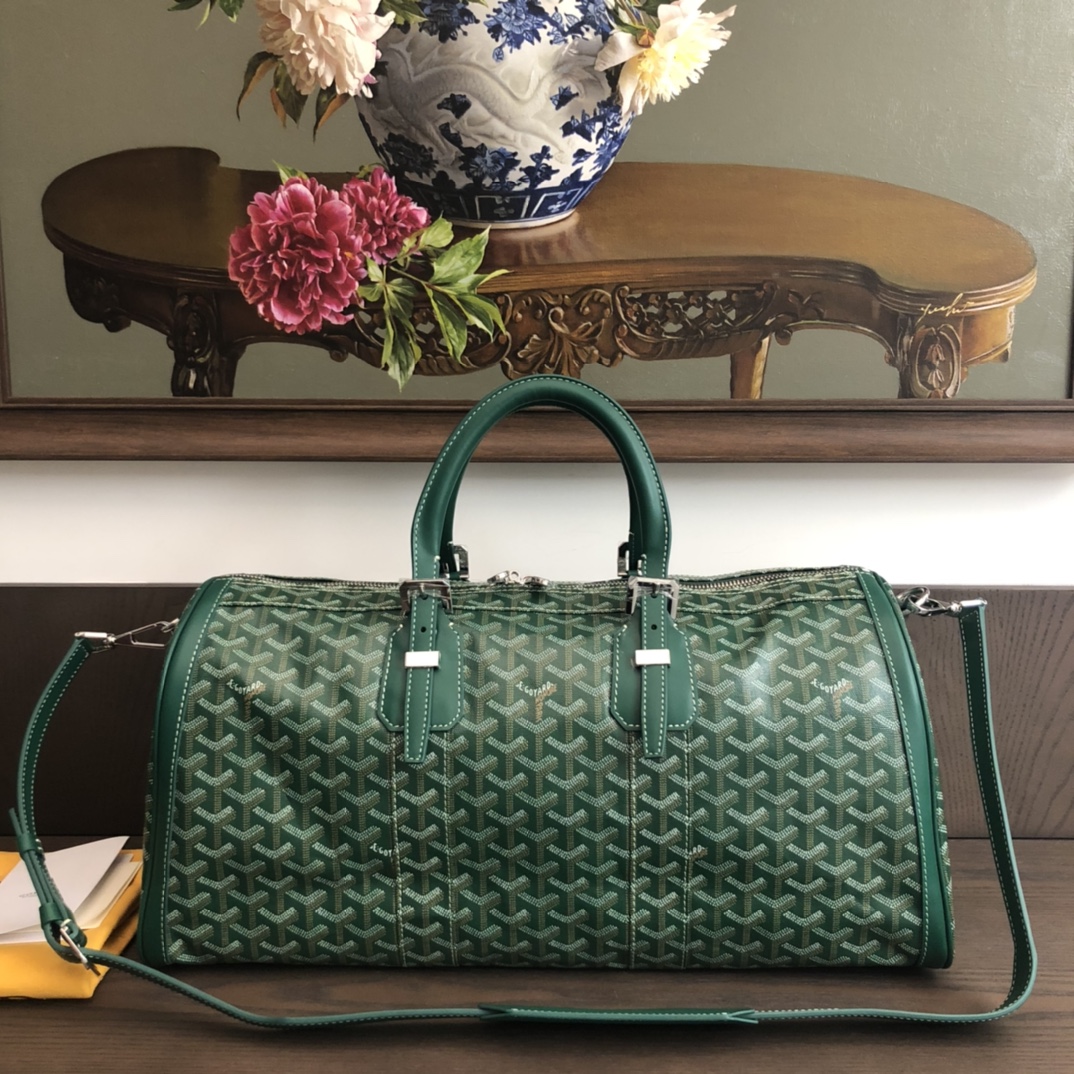 Goyard Luggage Boeing Travelling Bag Green(48-23-22cm) - DesignerGu