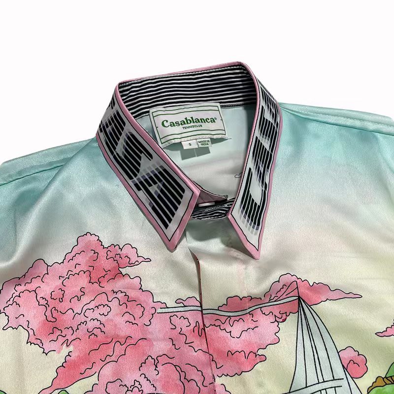 Casablanca Long Sleeves Shirt - DesignerGu