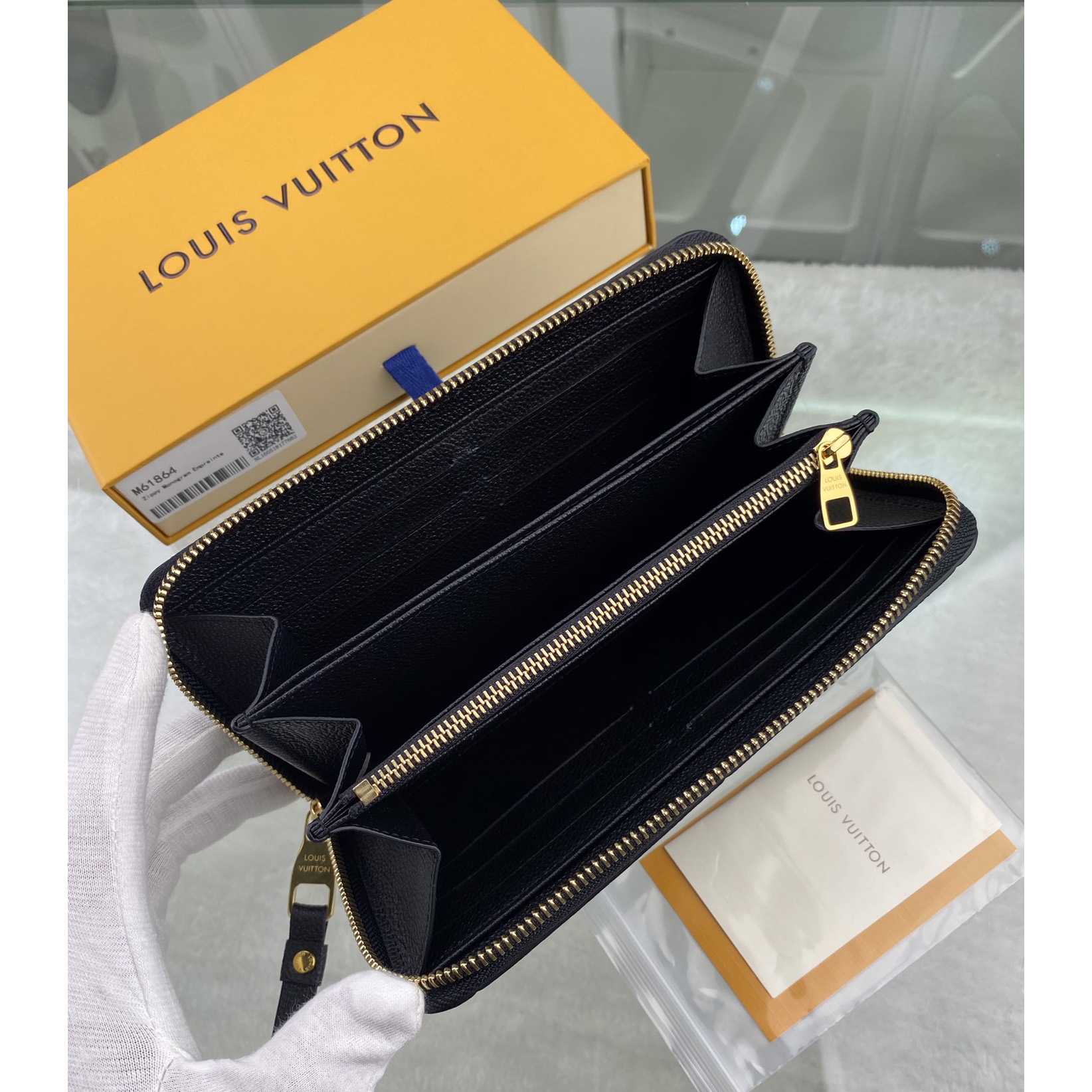 Louis Vuitton Zippy Wallet (19.5-10CM)     M61864 - 