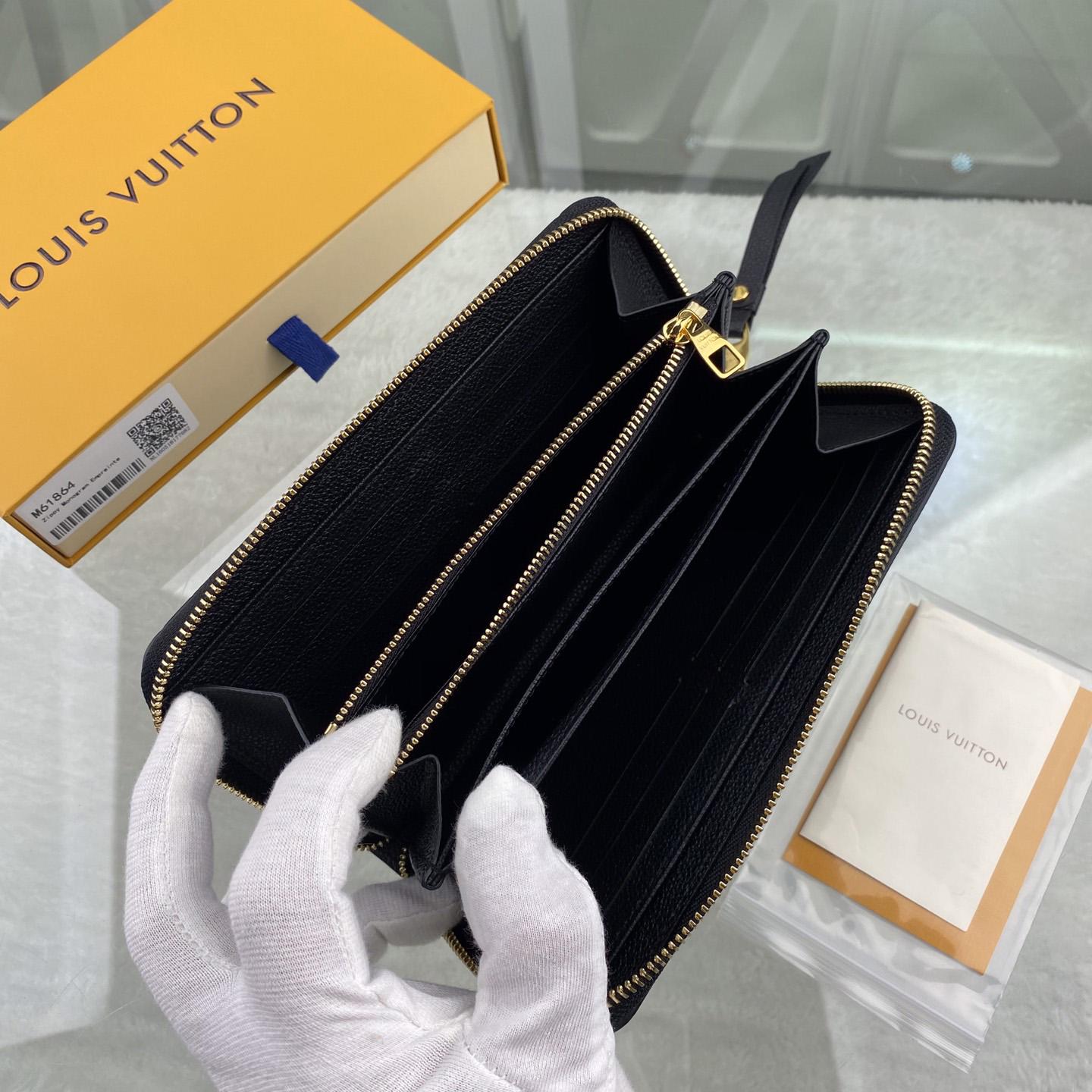 Louis Vuitton Zippy Wallet (19.5-10CM)     M61864 - 