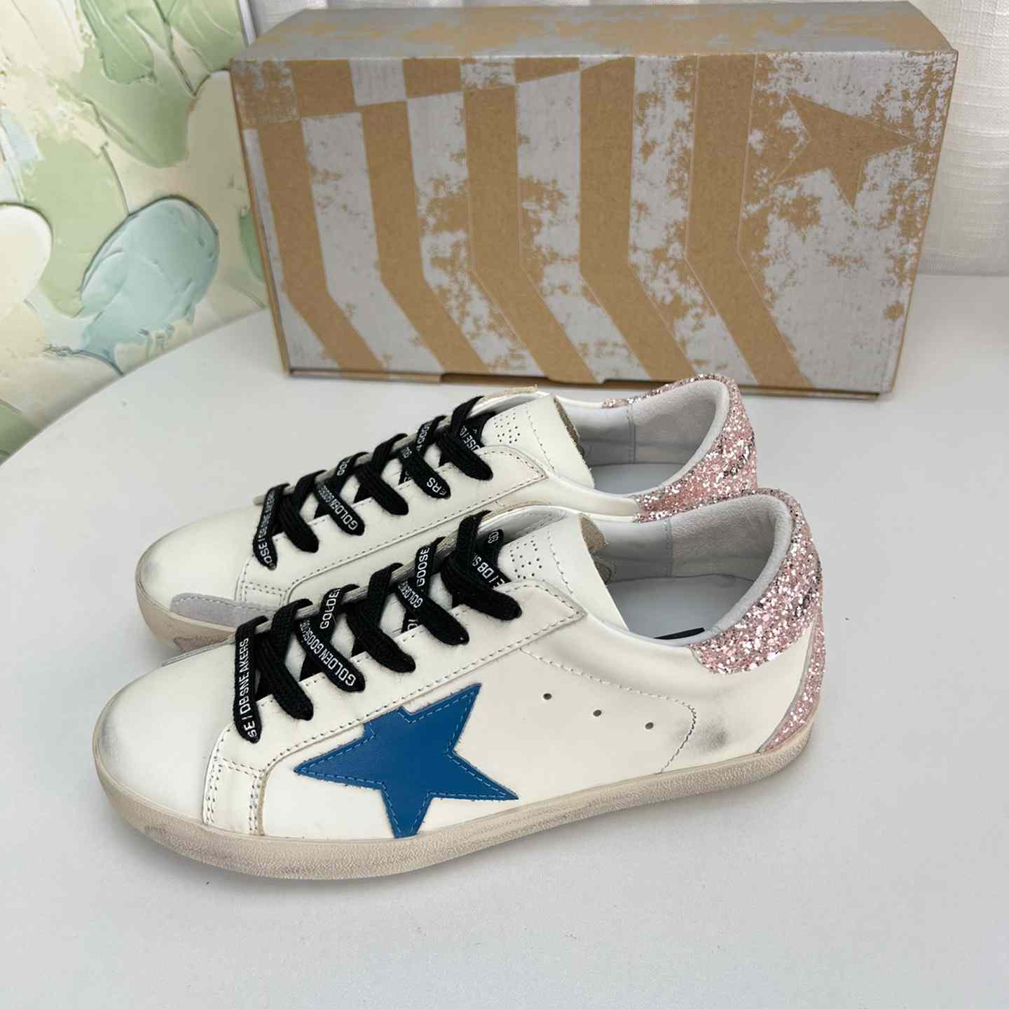 Golden Goose Super-Star Sneakers - DesignerGu