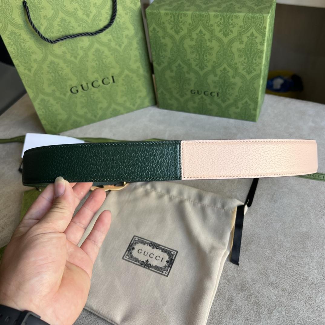 Gucci Belt With Double G - 
