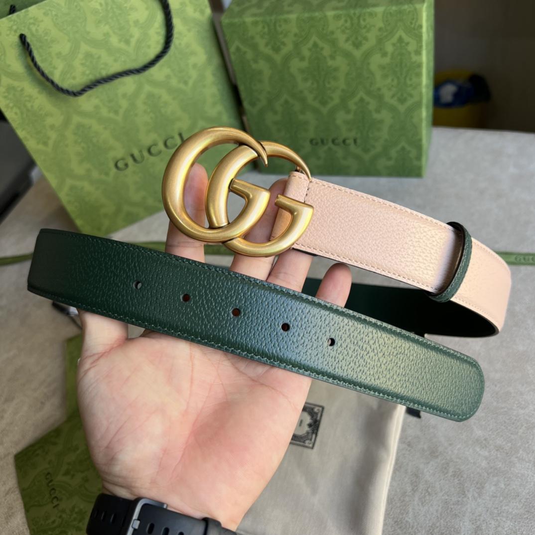 Gucci Belt With Double G - 