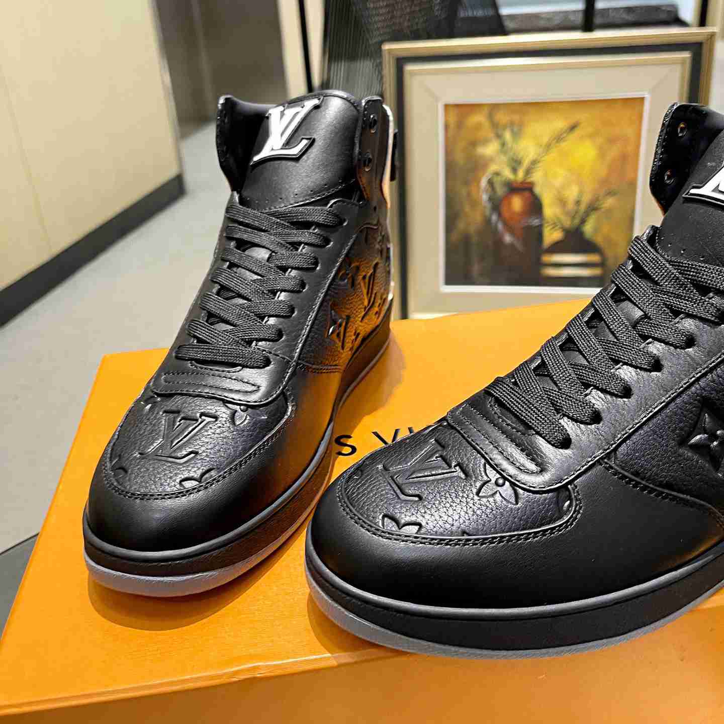 Louis Vuitton Rivoli Sneaker Boot     - DesignerGu