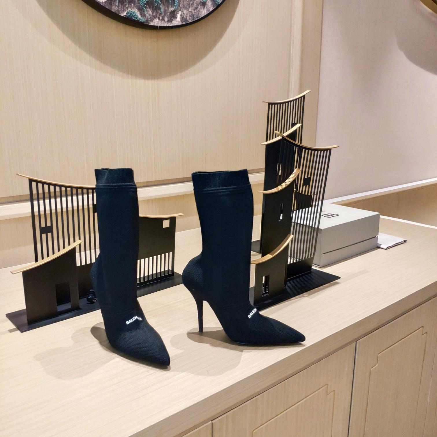 Balenciaga Boot In Black  - 