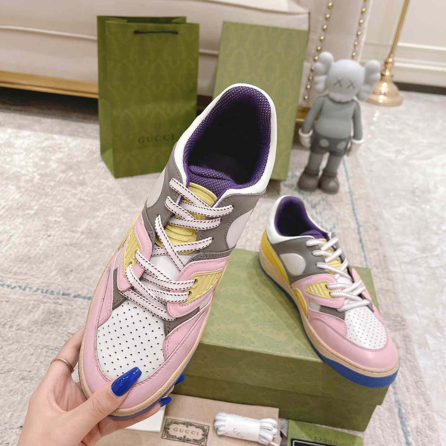 Gucci Basket Sneaker With lnterlocking G  - 