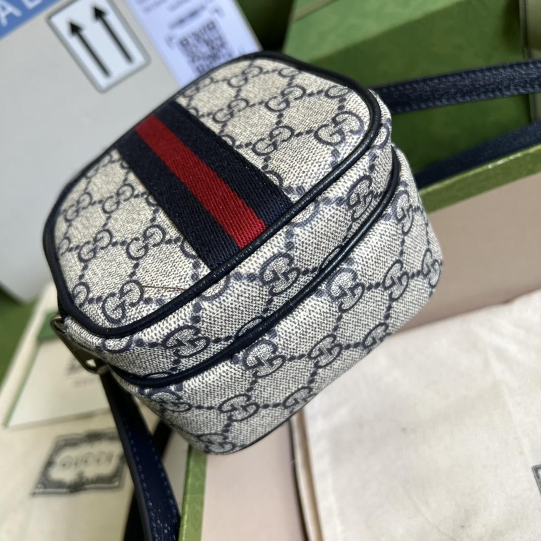 Gucci Ophidia GG Mini Bag(12-16-7cm)   - 