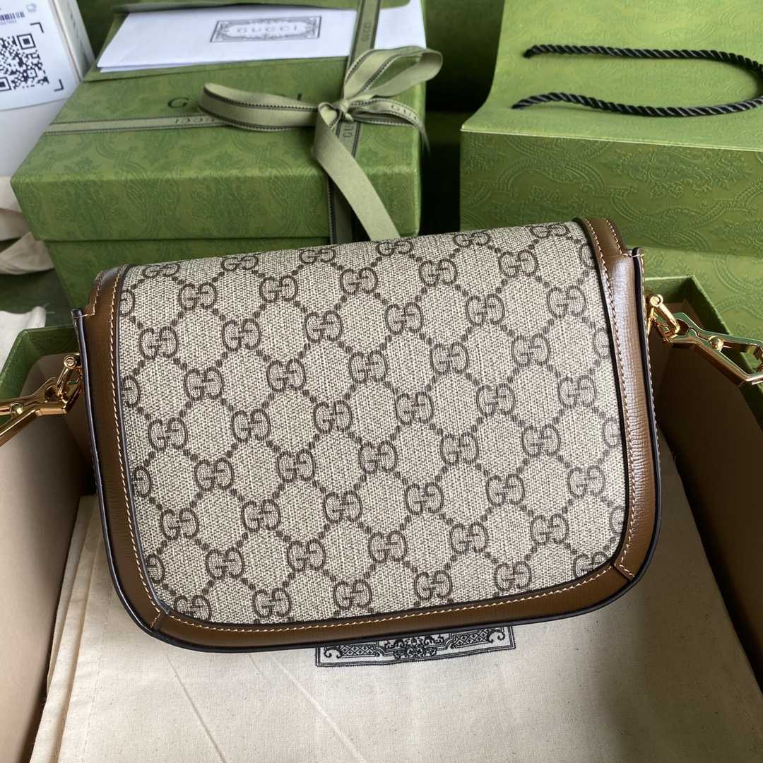 Gucci Horsebit 1955 Mini Bag(20.5-14-5cm)   - 