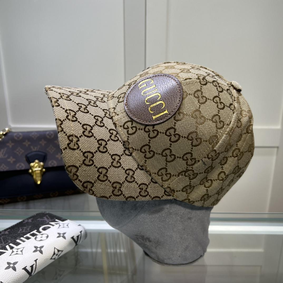 Gucci GG Canvas Baseball Hat - DesignerGu