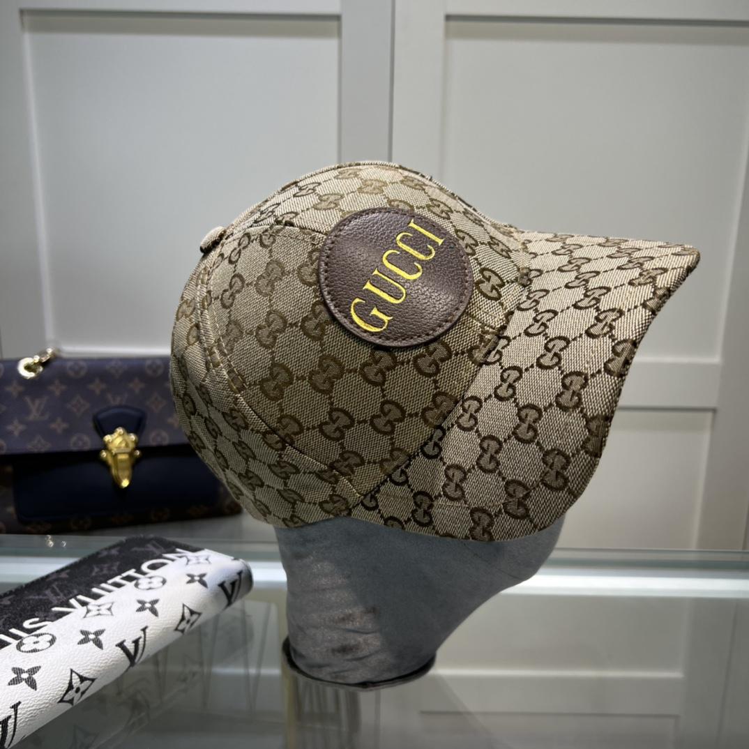 Gucci GG Canvas Baseball Hat - DesignerGu