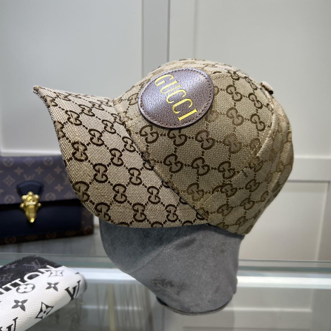 Gucci GG Canvas Baseball Hat - DesignerGu