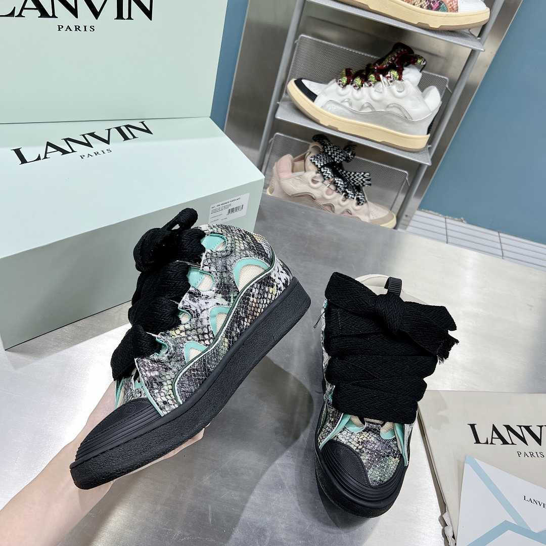Lanvin Curb Low-Top Sneakers - 